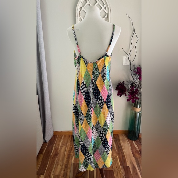 Rixo X Target Patchwork Slip Dress Multicolored - Picture 5 of 9